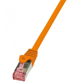 LOGILINK -Patch Cablu Cat.6 S/FTP PIMF PrimeLine 1,5m portocaliu