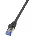 LOGILINK - Patchcord Cablu Cat.6A 10G S/FTP PIMF PrimeLine 1,5m negru