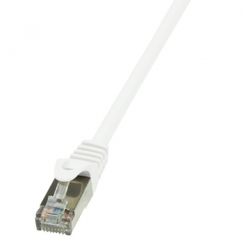 LOGILINK - Cablu Patchcord CAT6 F/UTP EconLine 0,5m alb