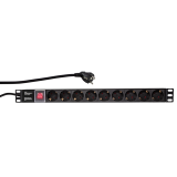 LOGILINK- 19'' 19'' power distribution unit with 9 sockets (DIN49440)