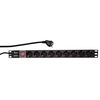 LOGILINK- 19'' 19'' power distribution unit with 9 sockets (DIN49440)