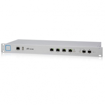 Router Ubiquiti UniFi Security Gateway Pro, 1 x RJ45 Serial port, 2 x 10/100/1000 RJ45 Port, 2 x 10/100/1000 RJ45/SFP