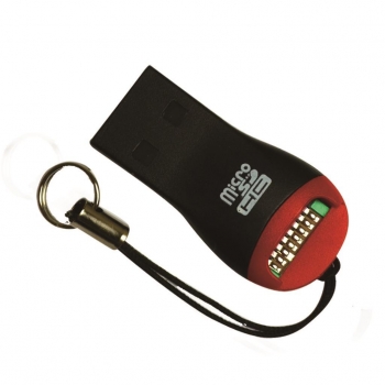 MSONIC Memorie Card Reader microSD/microSDHC/TF USB 2.0 MC124 negru