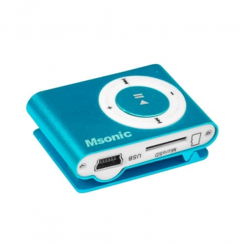 MP3 Player MSONIC Blue MM3610B