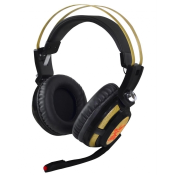 X-ZERO Set cÄƒÅŸti microfon stereo GAMING  X-H359KG  negru-aur