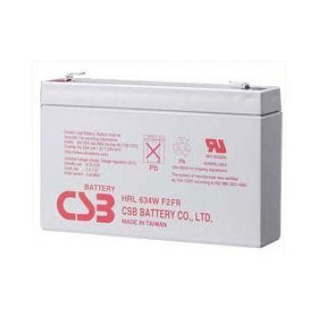 CSB rechargeable battery HRL 634W 6V 34W
