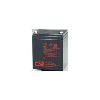 CSB rechargeable battery HR 1221W F2 12V/5.1Ah