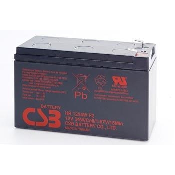 CSB kit 4 rechargeable batteries HR1234W 12V/9Ah