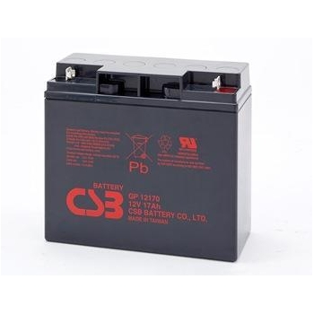 CSB kit 2 rechargeable batteries GP12170 12V/17Ah