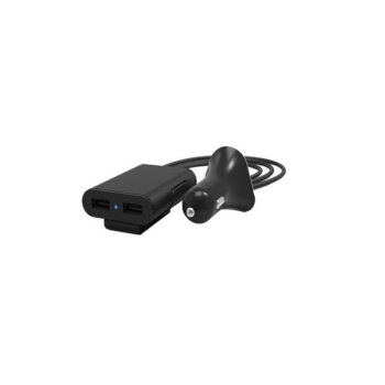 Whitenergy prelungitor incarcator auto USBx2+2 si conector 5V/9.6A