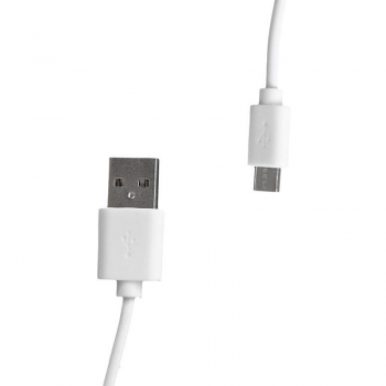 Whitenergy Cablu USB 2.0 MICRO, AM / B MICRO transfer/incarcare, 200cm, alb