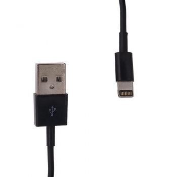 Whitenergy Cablu USB 2.0 pt iPhone 5 transfer/incarcare, 200cm, negru