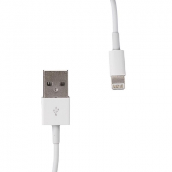 Whitenergy Cablu USB 2.0 pt iPhone 5 transfer/incarcare, 200cm, alb