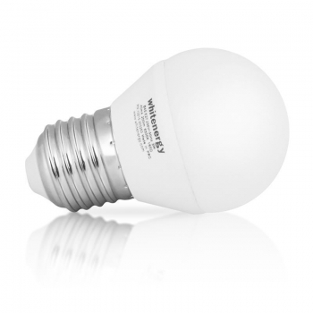 Whitenergy bec LED | E27 | 5 SMD 2835 | 3W | 175-250V  | lapte | G45