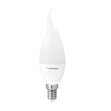 Whitenergy bec LED | 8xSMD2835| C37L| E14 | 7W | 230V |alb cald| laptos