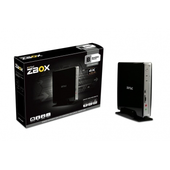 ZOTAC ZBOX BI324-BE-W3B, 4GB DDR3, 32G M.2 SSD, SATA3 DP/HDMI/VGA UK/EU PLUG
