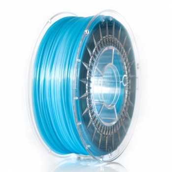 Filament DEVIL DESIGN / ABS / BLUE TRANSPARENT / 1,75 mm / 1 kg.