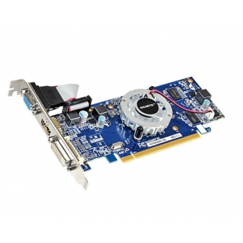 Placa Video Gigabyte AMD Radeon R5 230 1GB GDDR3 64 bit PCI-E x16 3.0 DVI HDMI VGA GV-R523D3-1GL REV 2.0
