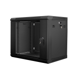 Lanberg wall-mounted rack 19'' demounted flat pack 9U/650x450mm black