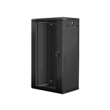 Lanberg wall-mounted rack 19'' demounted flat pack 22U/600x450mm black