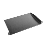 Lanberg fixed shelf 19'', 1U/483x315mm, max load capacity up to 20kg black
