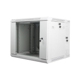 Lanberg wall-mounted double section rack 19'' flat pack 9U/600x600mm grey