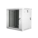 Lanberg wall-mounted double section rack 19'' flat pack 12U/600x600mm grey