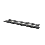 Lanberg Patch Panel 24 port 0.5U, cat. 6, black