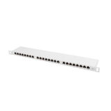 Lanberg Patch Panel 24 port 0.5U, cat. 6, shielded, grey