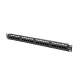 Lanberg Patch Panel 24 port 1U, cat. 6, black