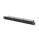Lanberg Patch Panel 48 port 1U, cat. 6, black