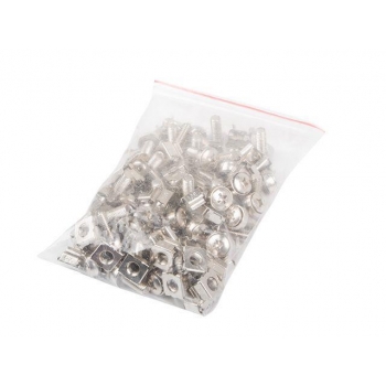 Lanberg mounting screws set 20 pcs 19'' black