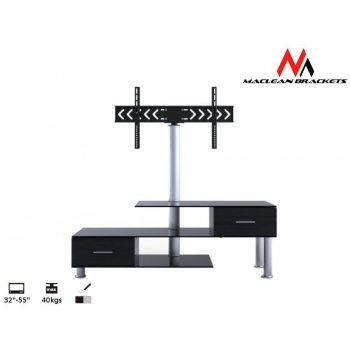 Maclean MC-558 RTV table with the handle to the TV 32-50'' 50kg TV Stand