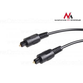Maclean MCTV-639 Optical fibre cable Toslink T-T 1m