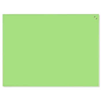 NAGA Magnetic glass board 60x80 light green