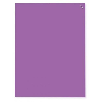 NAGA Magnetic glass board 60x80 violet