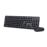 Gembird Wireless desktop set, US layout, black