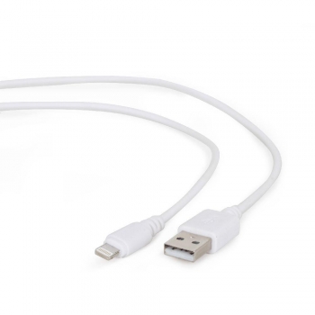 Gembird USB data sync and charging lightning cable, 2m, white