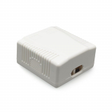 Gembird CAT5E FTP 2-port surface mount box