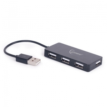 Gembird 4-port HUB USB 2.0, black