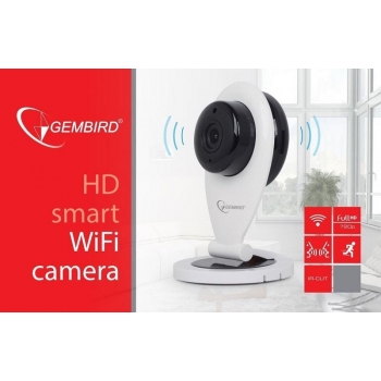 Gembird HD WiFi camera, white