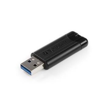 Verbatim USB DRIVE 3.0 32GB PINSTRIPE NEGRU 
