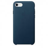 Apple iPhone 7/8 Leather Case Cosmos Blue