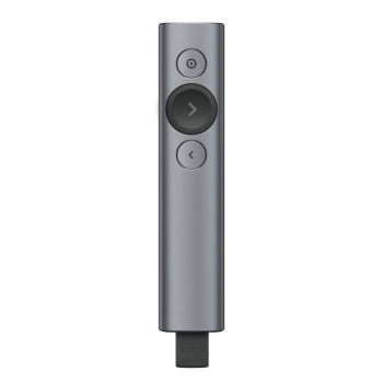 Logitech Spotlight(TM) Presentation Remote-2.4GHZ/BT-EMEA-SLATE LOGI