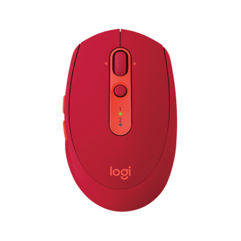 LogitechÂ® Wireless Mouse M590 Multi-Device Silent - Ruby - EMEA