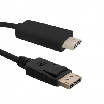 Qoltec Cable DisplayPort v1.1 / HDMI | 1080p | 3m