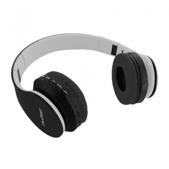 Qoltec BT wireless stereo headphone + microphone | FM | TF | Black