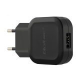 Qoltec AC adapter for Smartphone / Tablet | 12W | 5V | 2.4A | USB + cable Micro