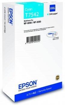Ink Epson T7542 cyan XXL | WF-8090/WF-8590