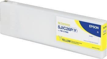 Pigment Ink Epson SJIC26P(Y) Yellow | 295,2 ml | ColorWorks C7500 Series